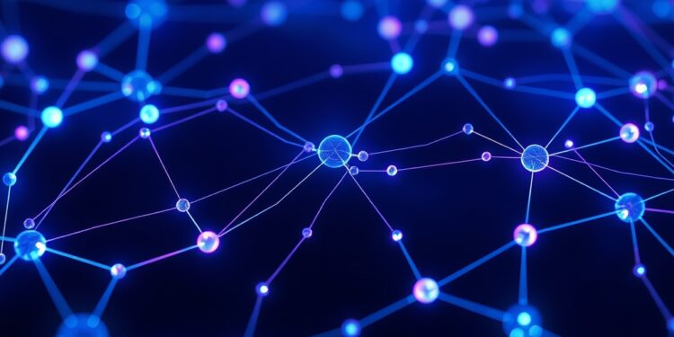 Abstract visualization of a DeFi lending protocol under withdrawal stress
