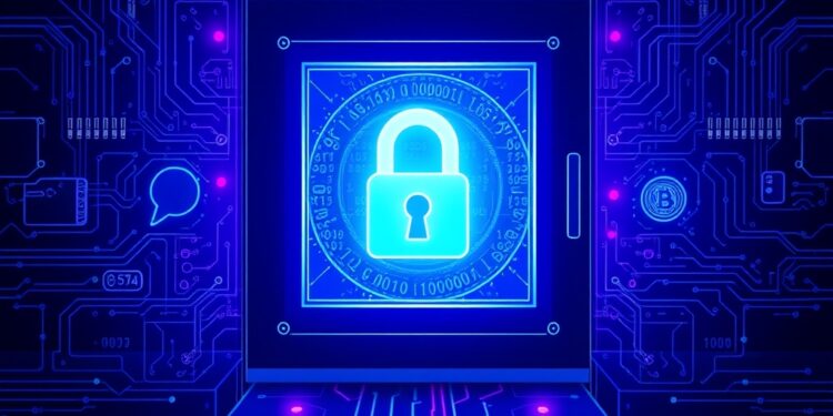 Encrypted blockchain transactions hidden behind a digital privacy vault