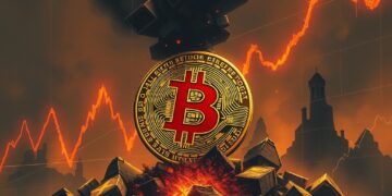 Bitcoin drops 21% doom loop fears