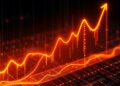 Bitcoin on-chain network activity rebound concept