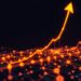 Bitcoin on-chain network activity rising as price lags, data visualization