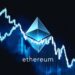 Ethereum price falling to a 13-month low amid a broad crypto sell-off
