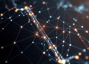 Two blockchain networks merging into one chain symbolizing RWA tokenization consolidation