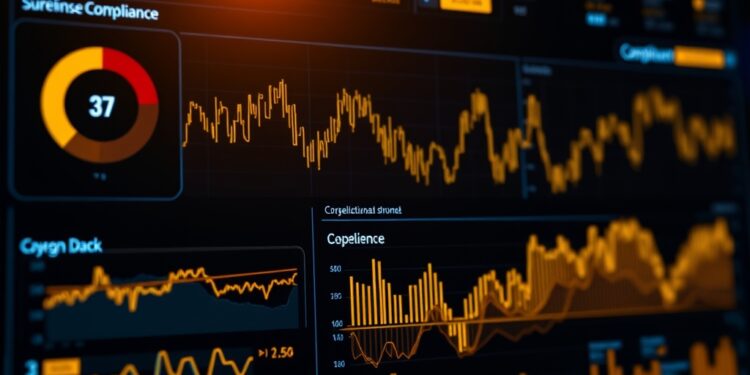 Prediction market trading surveillance and compliance dashboard