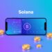 Solana consumer apps and trading cards concept