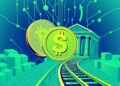Stablecoin settlement entering regulated payment rails concept