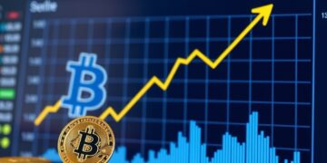 Corporate Bitcoin treasury yield product declining on a financial chart