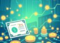 Tokenized stocks and ETFs as digital tokens on a blockchain network