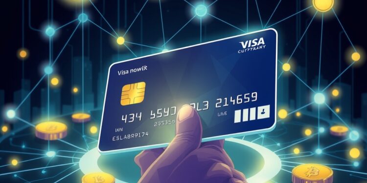 Visa private stablecoin settlement