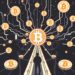Bitcoin network consensus upgrade and miner signaling illustration