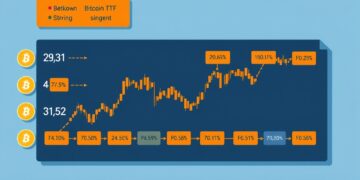 Bitcoin spot ETF order flow forming a sell wall near $60,000