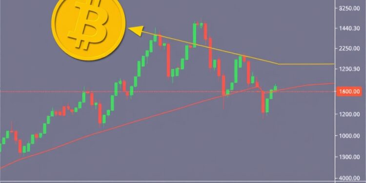 Bitcoin price chart showing RSI bullish divergence in technical analysis