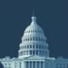 US Capitol with blockchain crypto regulation theme representing the CLARITY Act