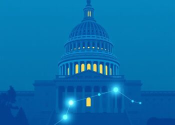 US Capitol with digital asset network nodes representing CLARITY Act crypto market structure legislation