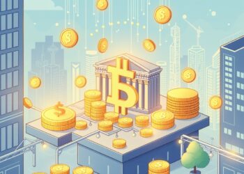 Institutional tokenization of real-world assets on blockchain concept