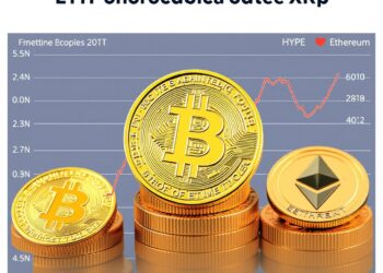 Split institutional crypto ETF flows: Bitcoin and Ethereum outflows against XRP and HYPE inflows