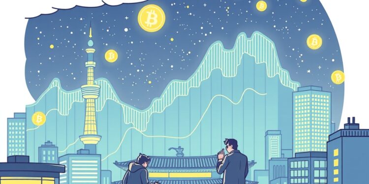 South Korea crypto exchange and brokerage finance in Seoul