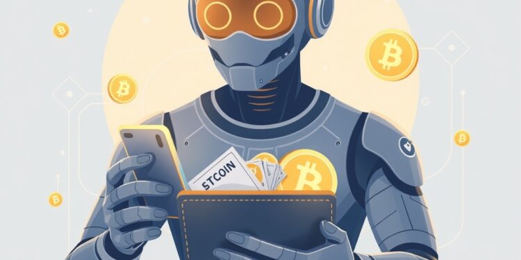 AI assistant authorizing cryptocurrency payments from a self-custody digital wallet