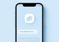 Messaging app chat screen with an integrated self-custody crypto wallet icon