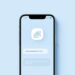 Messaging app chat screen with an integrated self-custody crypto wallet icon