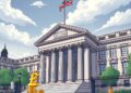 Bank of England building with stablecoin and digital payments innovation