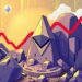 Illustration of staked Ethereum pledged as loan collateral with margin call risk