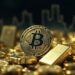 Bitcoin falls to a one-week low while retail investors rotate into gold