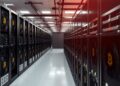 Bitcoin mining data center with ASIC miners