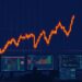 Bitcoin price chart breaking above its 200-day moving average