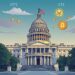 US CFTC and SEC crypto regulation policy illustration