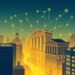 Wall Street institutions connecting to a blockchain network