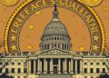 US Capitol and regulatory symbols representing crypto policy clarity from the CFTC and SEC