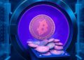 Ethereum coins leaving a centralized exchange for self-custody
