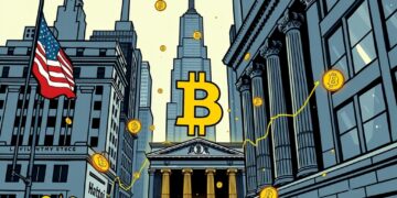 Illustration of Wall Street institutions dominating crypto spot trading liquidity