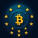 EU MiCA regulation and DeFi lending vaults concept image