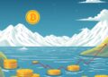Illustration of a sovereign wealth fund holding indirect Bitcoin exposure through equities