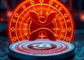 Ripple XRP Ledger blockchain security and lending illustration