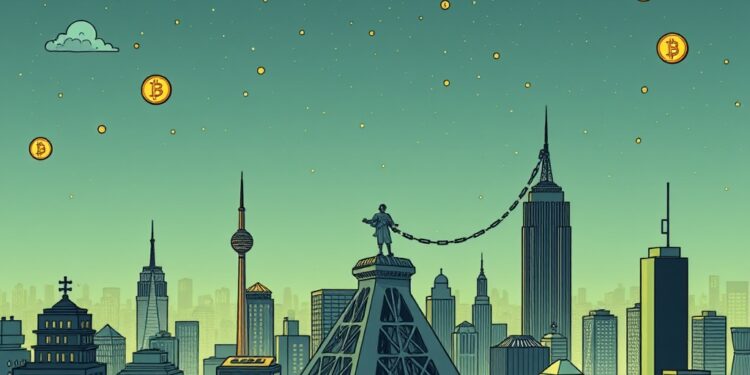 Illustration of real-world-asset tokenization with high volume but low profit