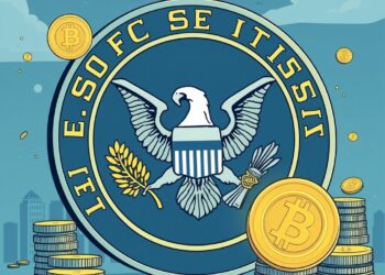 Illustration of US securities regulation blocking a crypto fundraising path for token issuers