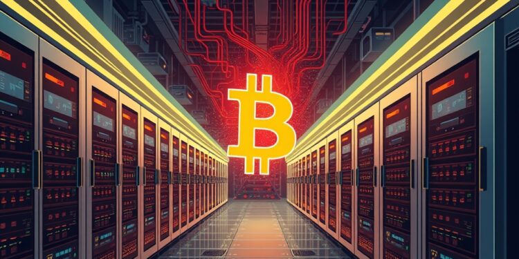 Bitcoin mining data center transforming into AI servers