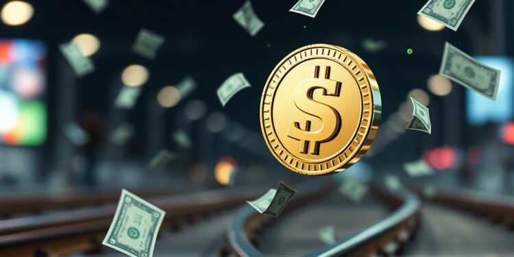 Stablecoin payments streaming to social media content creators