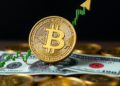 Bitcoin rising as the US dollar weakens on suspected yen intervention
