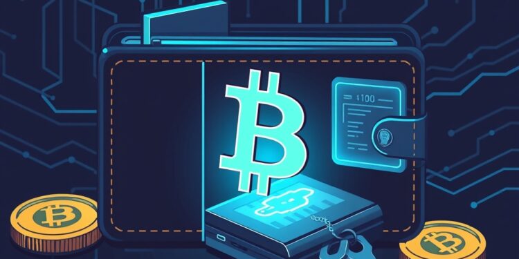 Bitcoin multisig wallet security and encrypted descriptor backup concept