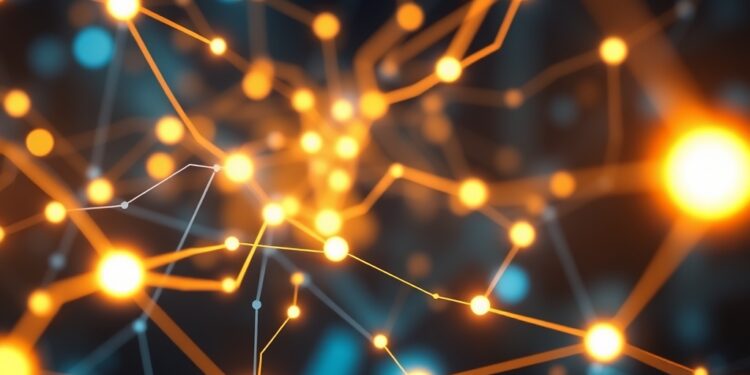 Abstract illustration of DeFi trades routed to Wall Street market makers