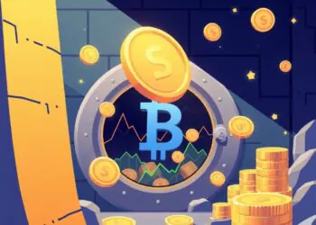 Illustration of tokenized stocks earning yield in DeFi lending markets
