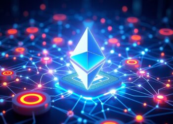 Ethereum layer-2 network outage and tokenized stock trading concept