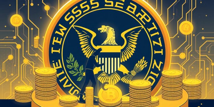 Illustration of SEC updating transfer agent rules for tokenized securities