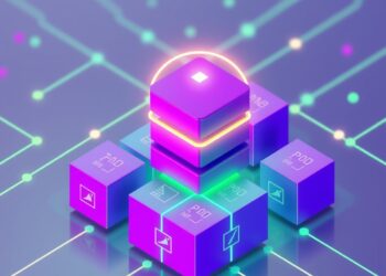 Solana blockchain account storage and SOL reserve concept illustration