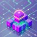 Solana blockchain account storage and SOL reserve concept illustration