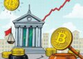 Illustration of a Bitcoin treasury company disputing an index provider